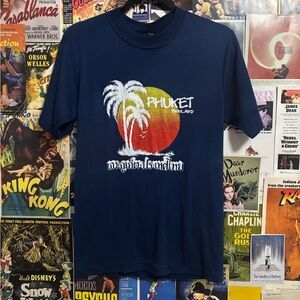 Phuket Thailand Graphic T-Shirt - Blue